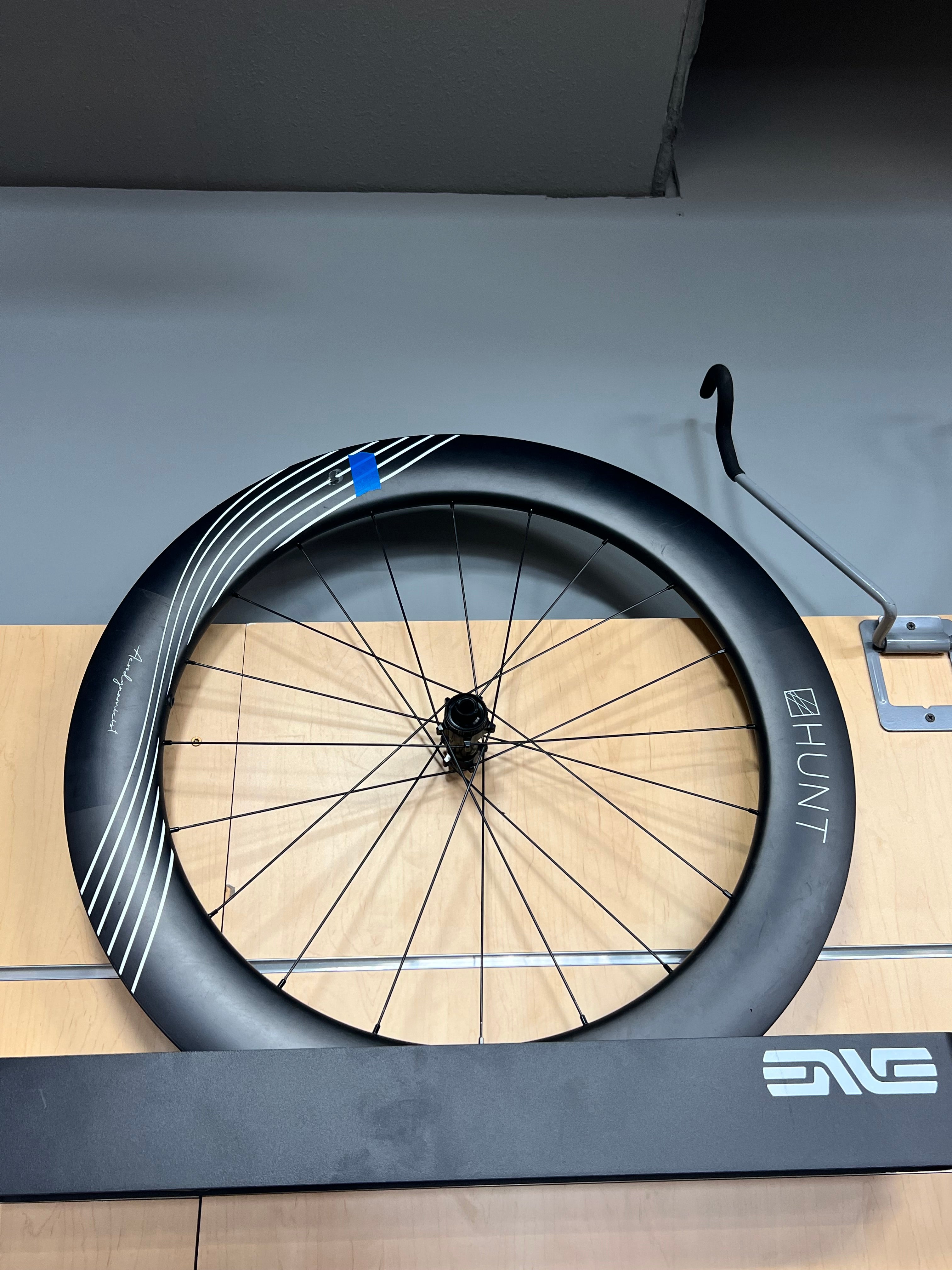 Hunt Carbon Deep Front Wheel - Pre owned Wheel