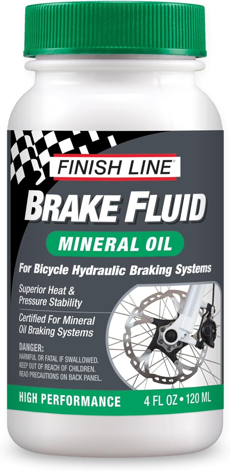 Finish Line Mineral Oil Brake Fluid, 4oz