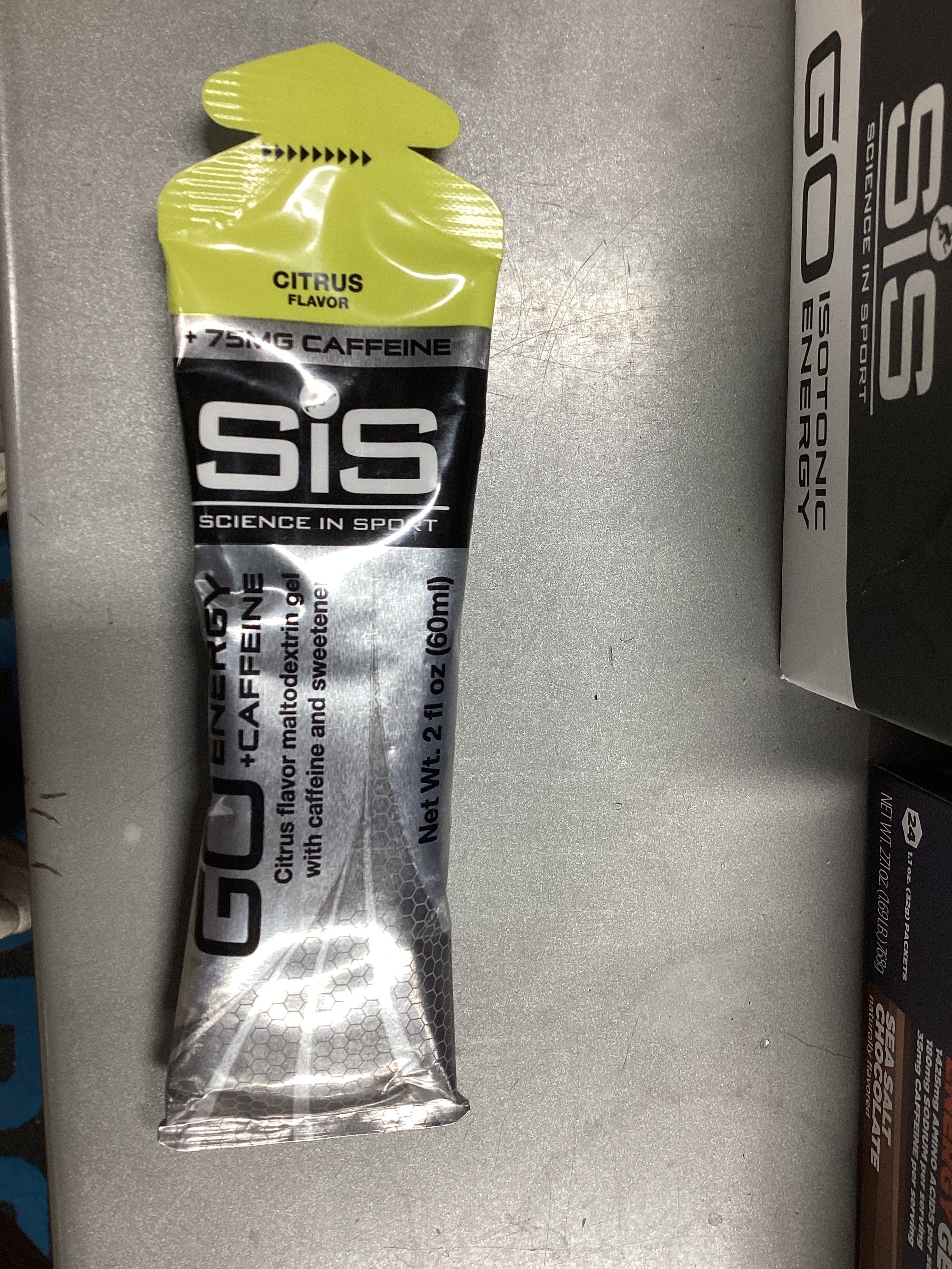 SIS CITRUS GEL CAFFEINE  SINGLE