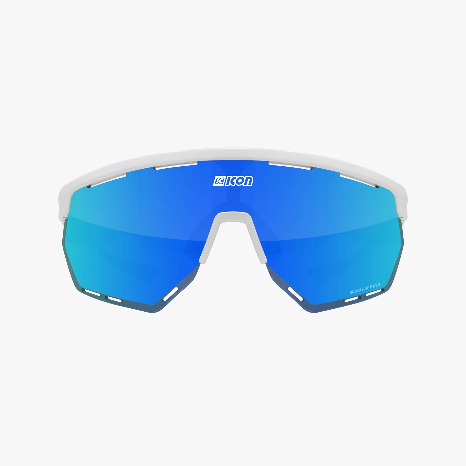 SCICON AEROWING White Gloss / Multimirror Blue