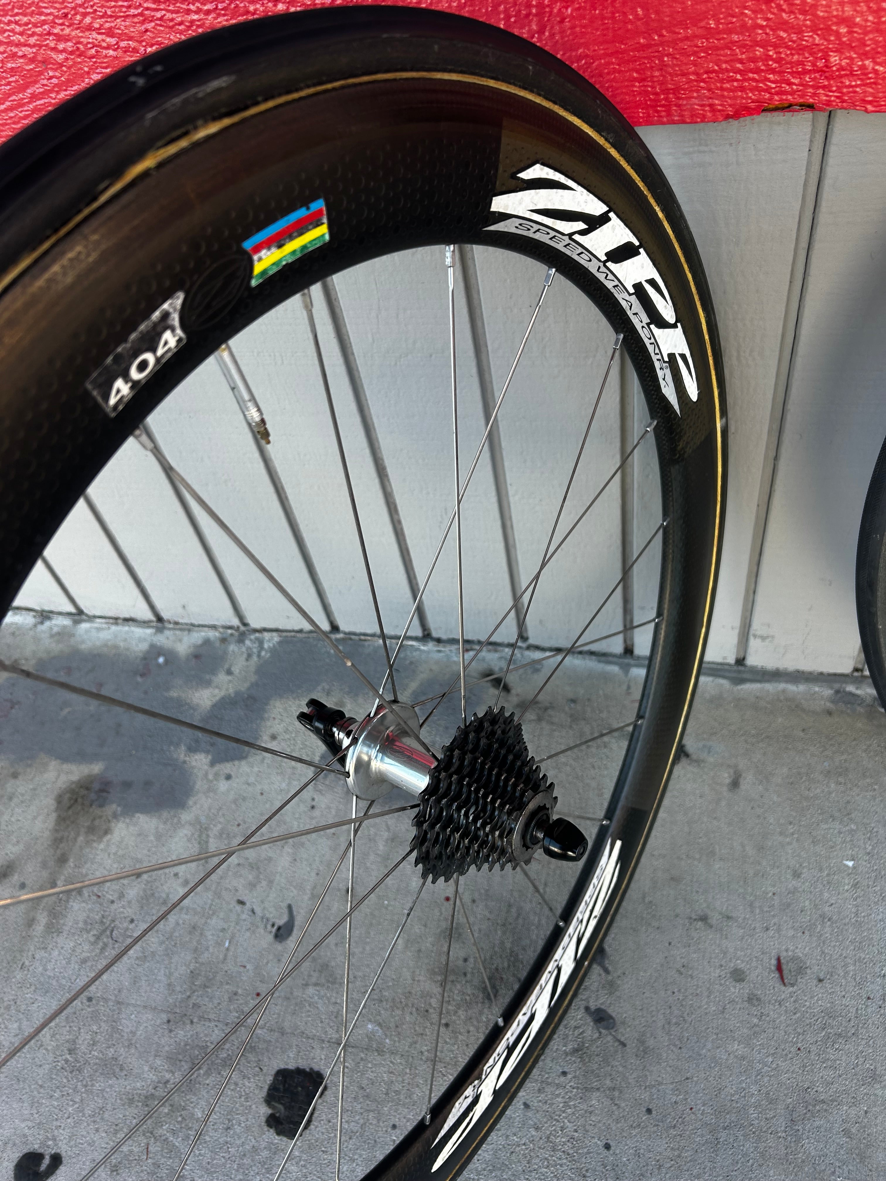 Zipp 404 Wheelset / Tubular (used)