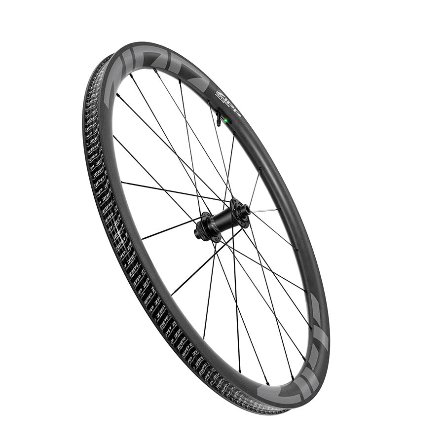 Rueda delantera Zipp 303 SW - 700 12 x 100 mm Center-Lock Tubeless Carbon con sensor de rueda A1