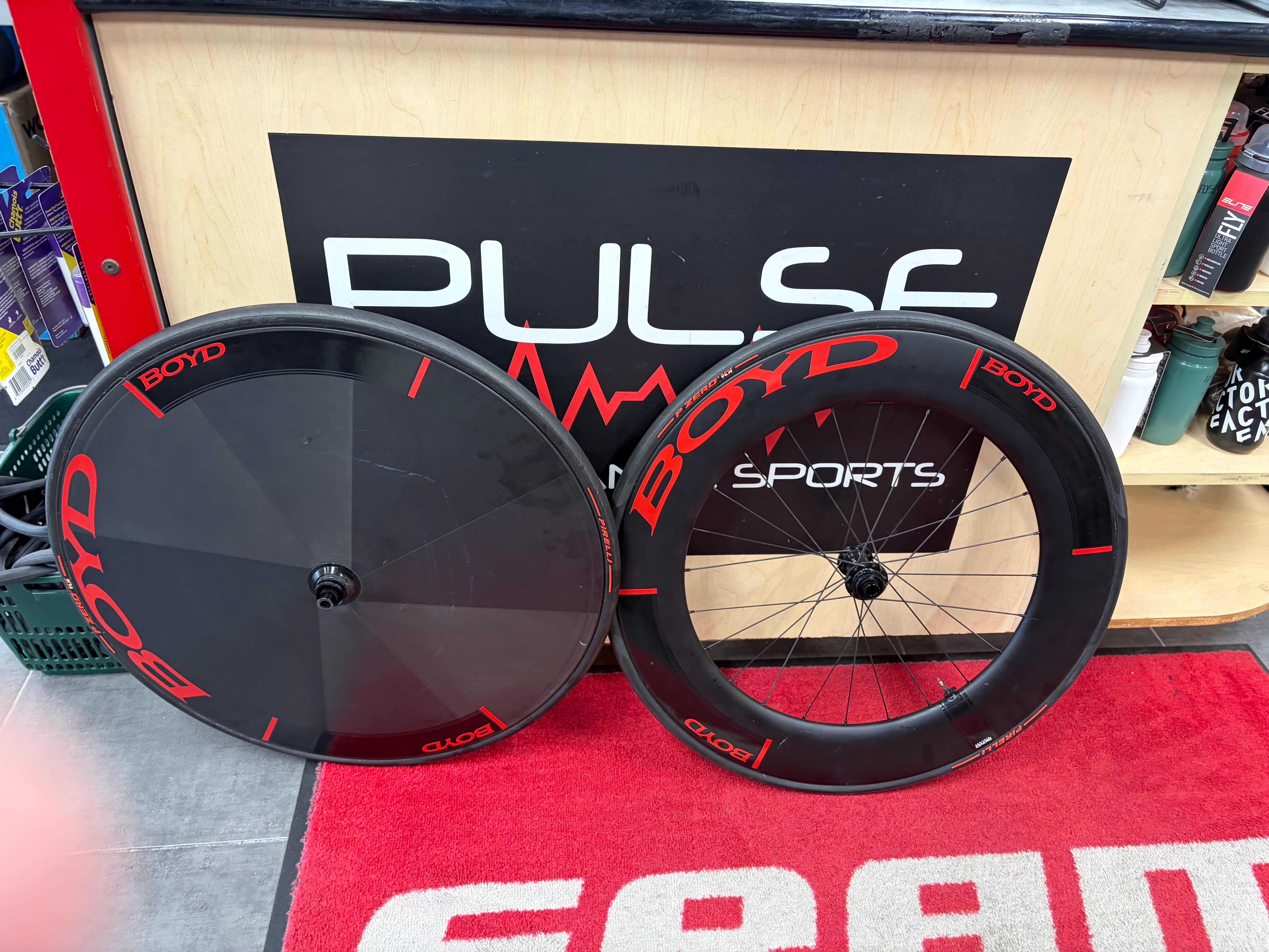 Boyd Full Aero Disc and Deep Front Whee - Pre Owned Wheelset (Copy)