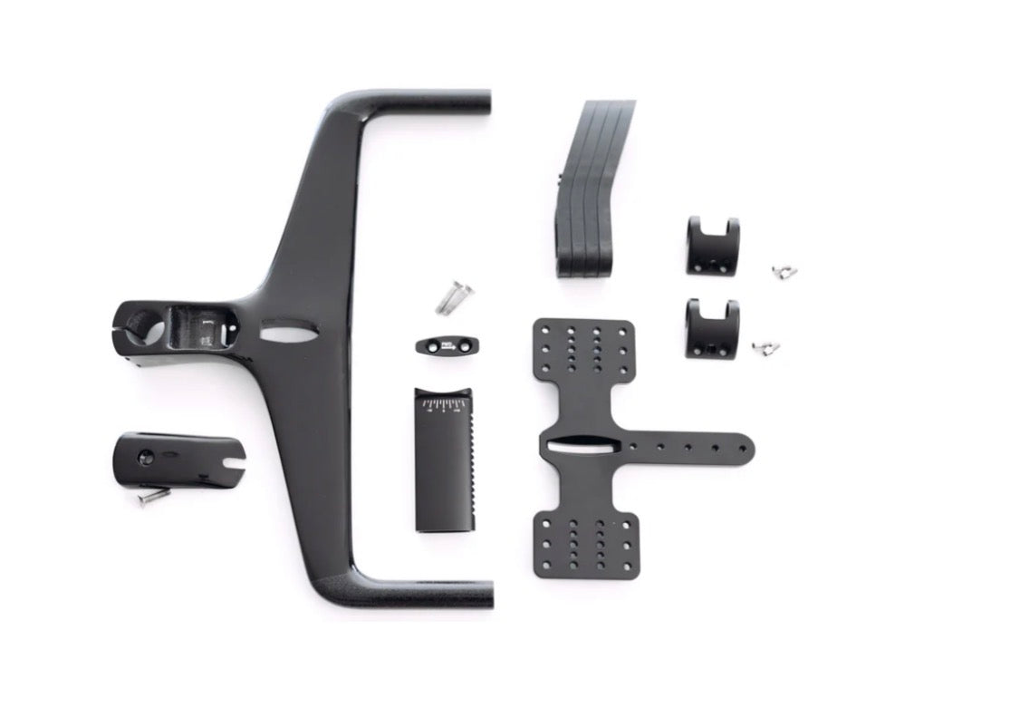 Sistema combinado de manillar y potencia TRIRIG Alpha One Carbon Aero (sin palas ni extensiones)