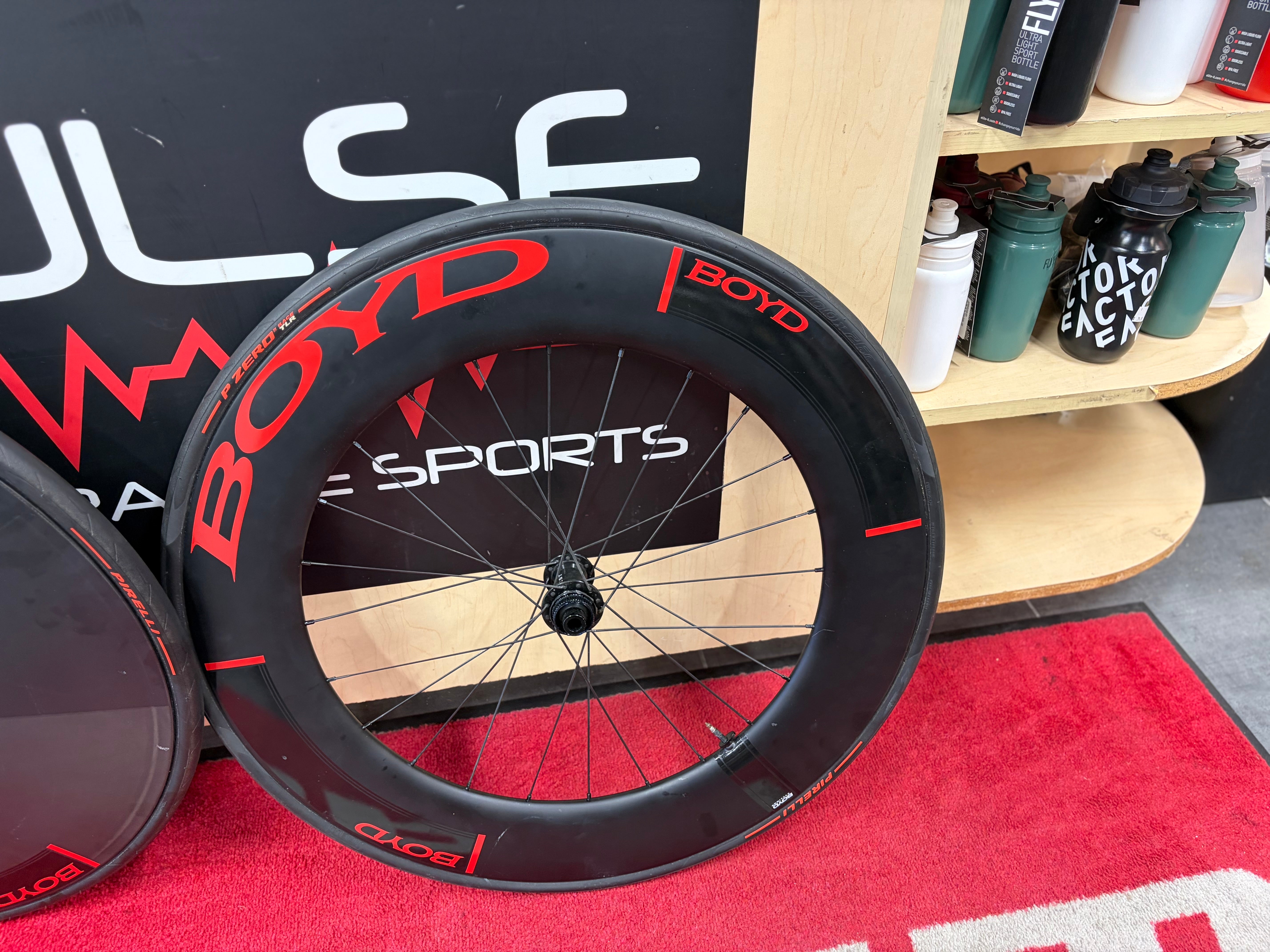 Boyd Full Aero Disc and Deep Front Whee - Pre Owned Wheelset (Copy)
