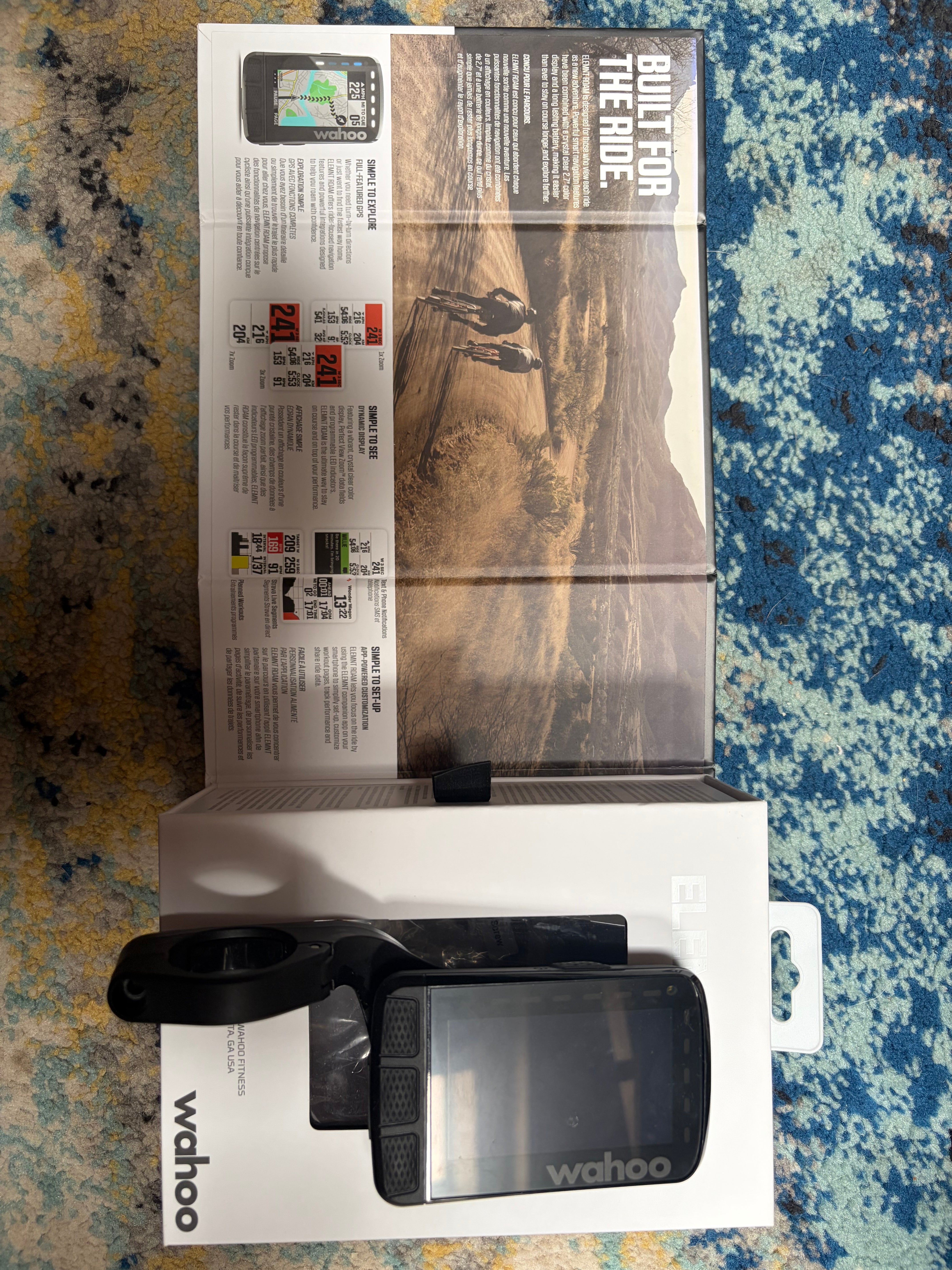 Computadora para bicicleta con GPS Wahoo Element Ace