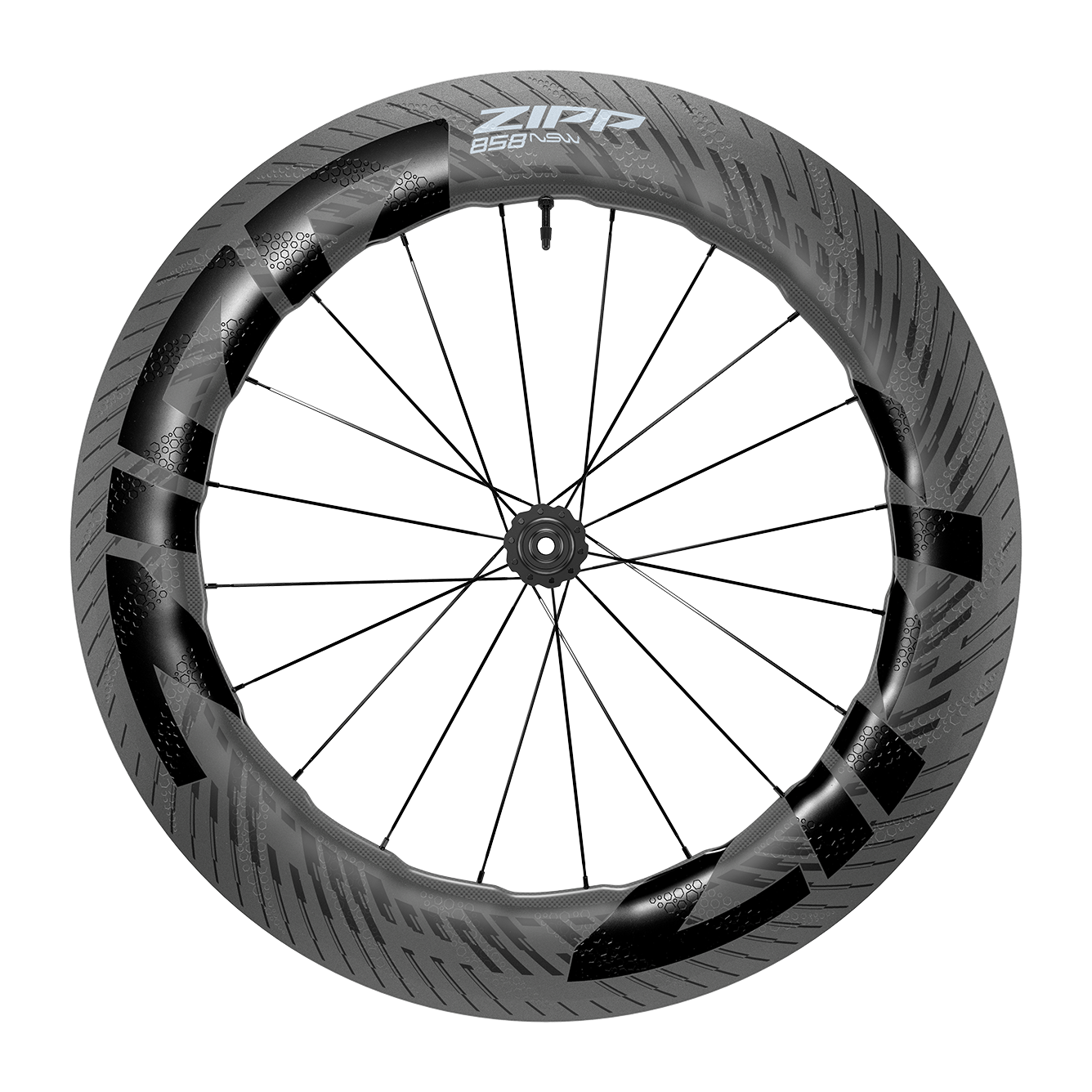 Juego de ruedas sin cámara ZIPP 858 NSW con freno de disco 