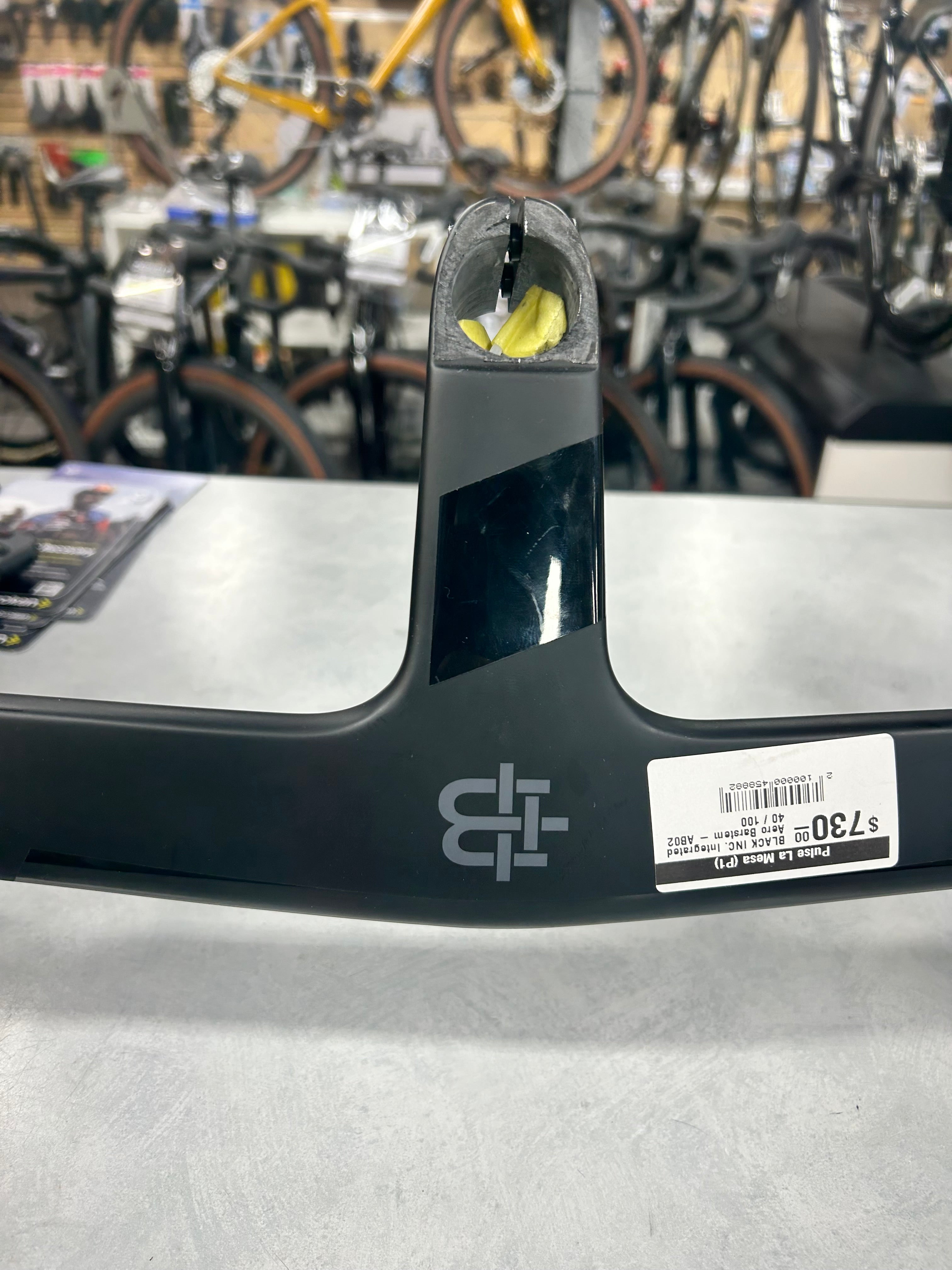 Black Inc - integrated aero barstem - AB02 42/100