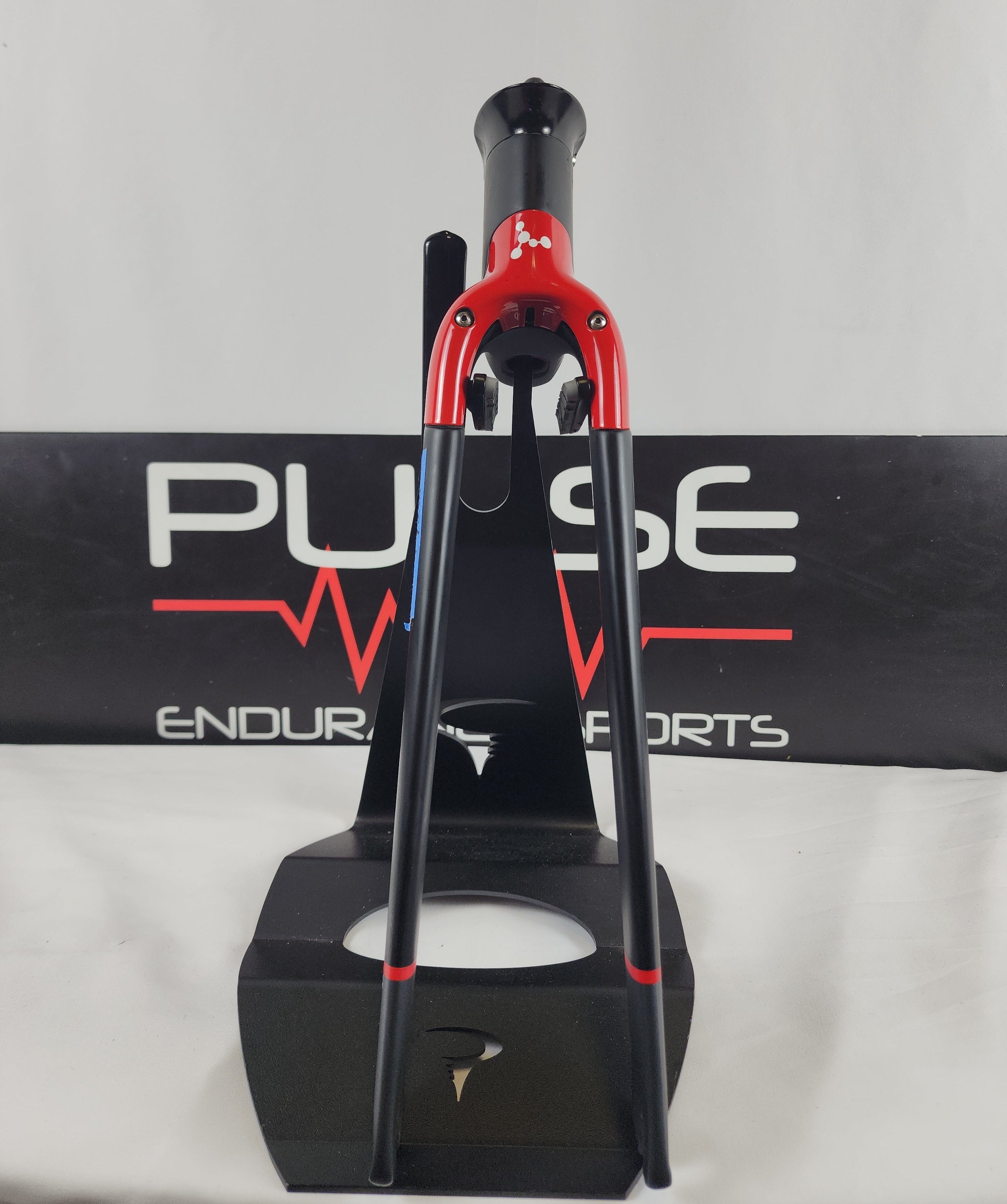 Horquilla Argon 18 E 119 Llanta Negra y Roja Freno Talla Pequeña