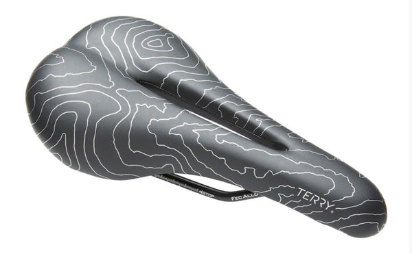 Sillín Terry Topo para mujer, color negro