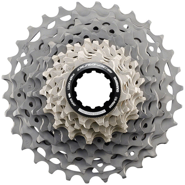 Cassette Shimano Dura-Ace CS-R9200 de 12 velocidades, 11-34 dientes, gris