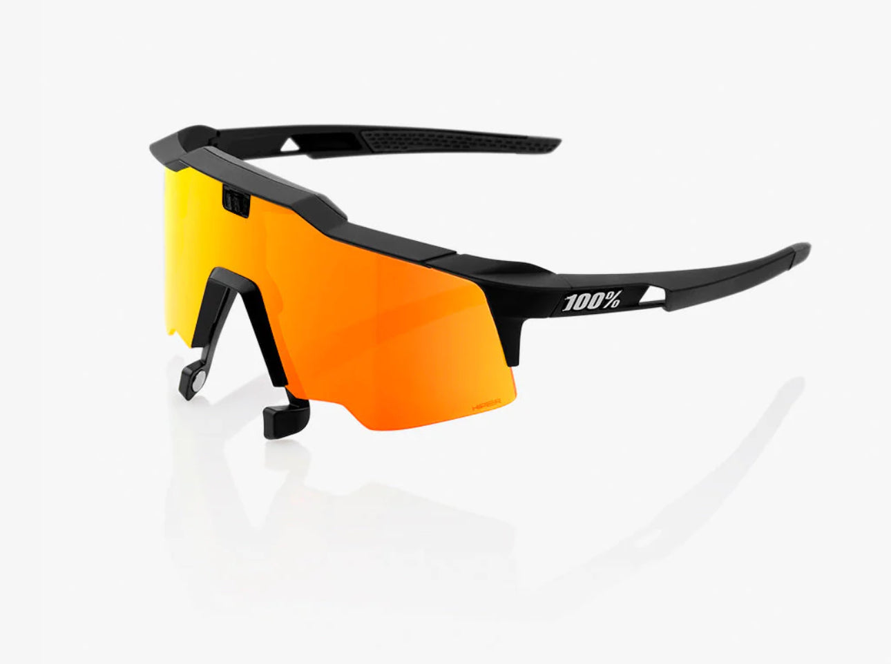 100% SpeedCraft AIR - Espejo multicapa negro HiPER rojo de tacto suave