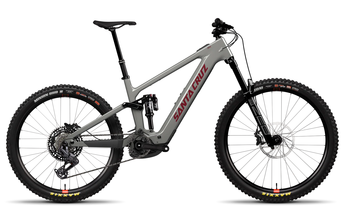 Santa Cruz Vala E-Bike 70-Kit Gloss Grey / Medium