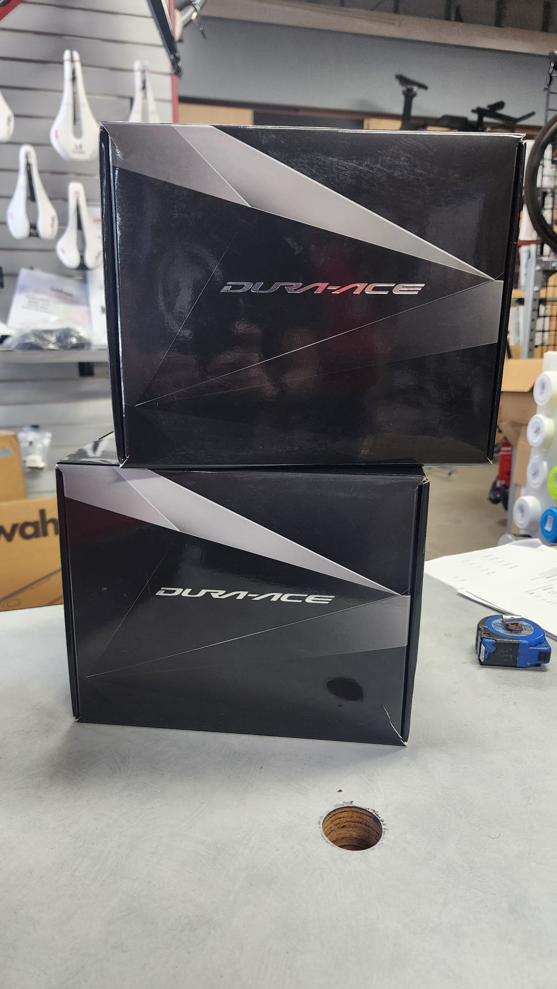 Juego de bielas Shimano FC 9100 Dura Ace de 11 velocidades, 52-36 dientes y 165 mm