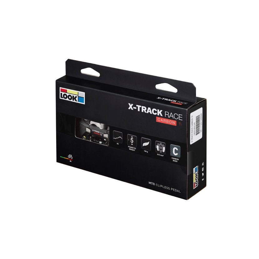 look x track race carbon ti pedal 2026 LOOK X‑Track Race Carbon TI