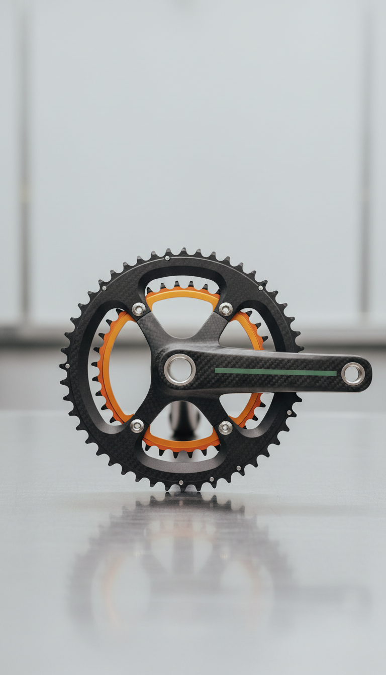 Carbon Fiber Hollowtech Crankset