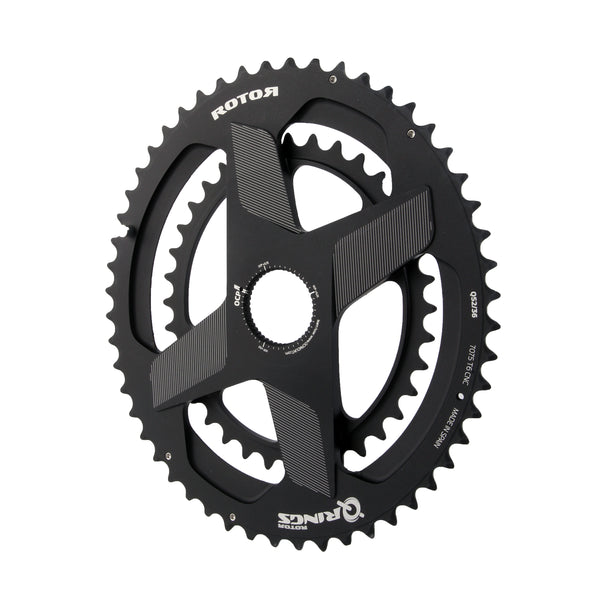 Rotor OCP DM Oval Q Rings 36/52t Negro