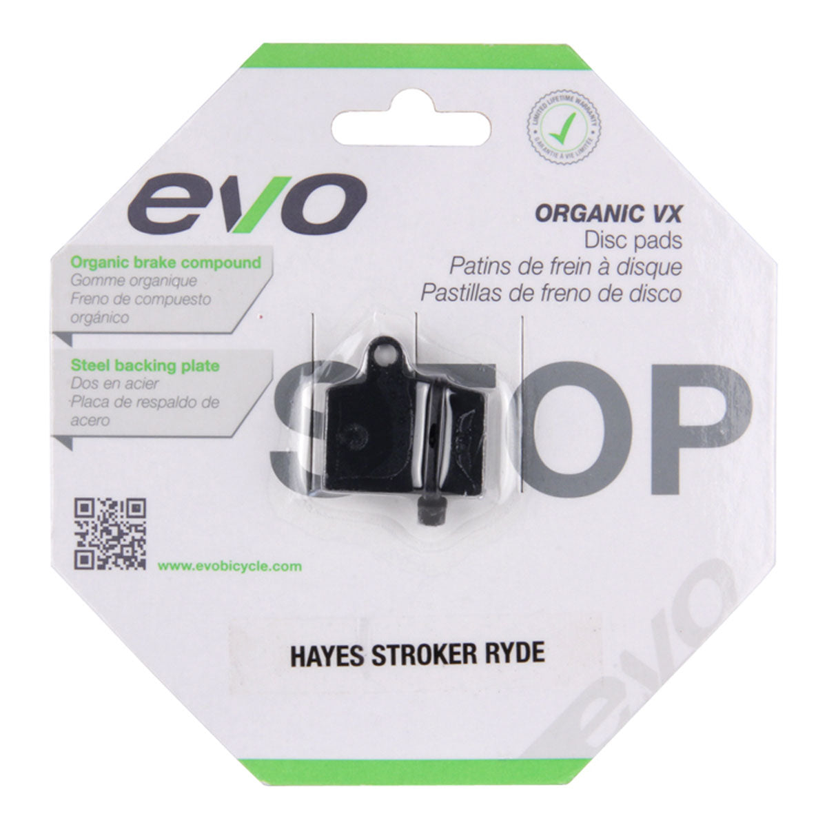 Pastillas de freno de disco EVO Organic VX