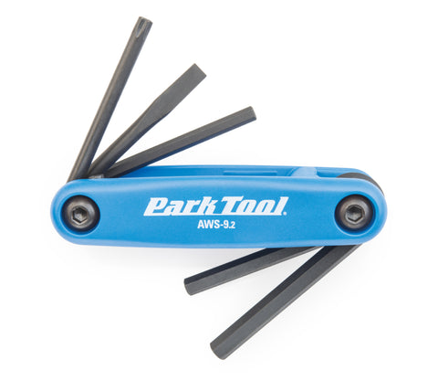 PARK TOOL AWS 9.2 Fold Up Hex Wrench Set